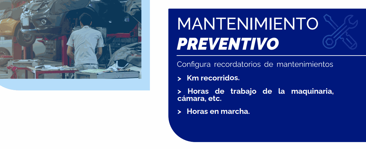 Mantenimiento preventivo de las unidades rastreo vehicular satelital